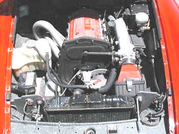 a Quad 4 engine in an MGB