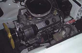 Reg Kennedy's MGB V8