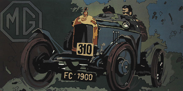 Commemorative MG Tapestry of FC 7900