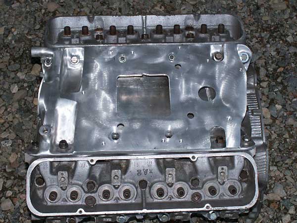 fabricated intake manifold -  finished except for some polishing