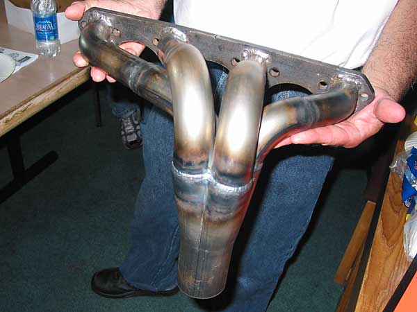 Fast Cars Through-the-Fender Headers for MGB-V8 (Ford) Swaps