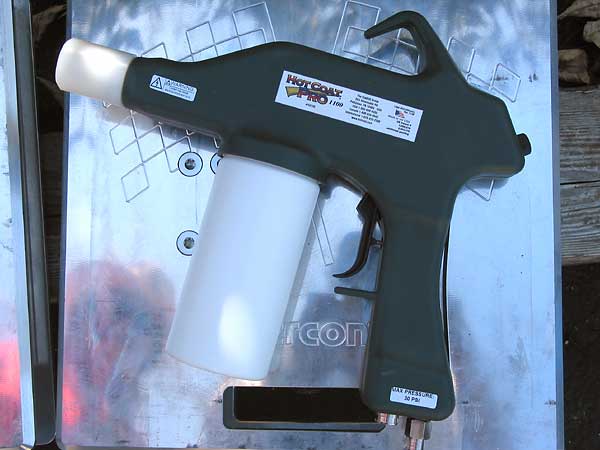 Pete's HotCoat Pro powder coating gun from Eastwood Company