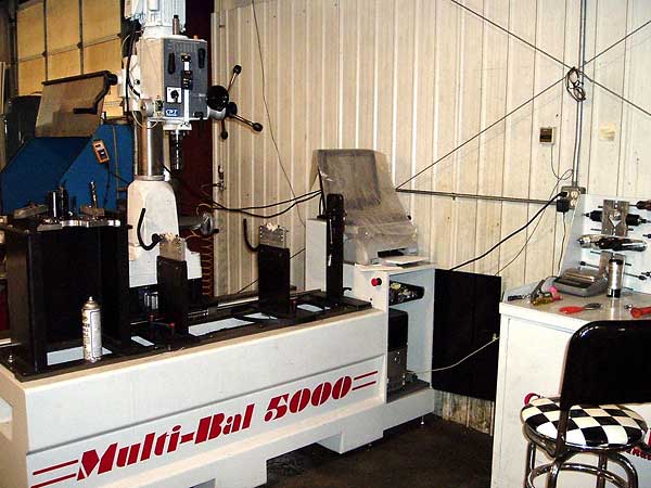 Multi-Bal 5000 engine balancing machine