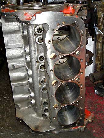 o-ringed engine block