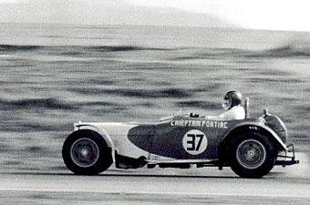 Paul Cunningham's Buick 215 powered MG-TC Special was sponsored by a Pontiac dealer, so they called it the Terrible Tempest