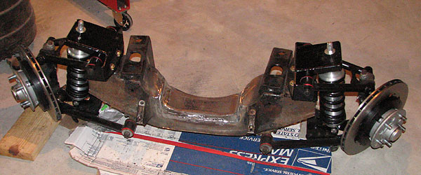 Classic Conversions Engineering front suspension