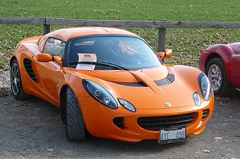 Lotus Exige... similar to an Elise but with a hard roof