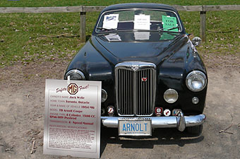 1954 MG TD Arnolt Coupe (Italian-bodied MG special)
