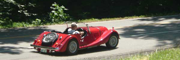 Driving the Morgan Plus8 Apart from its very satisfying measurable 