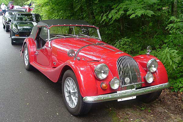 Paul Foster's Morgan Plus8 photographed at British V8 2006