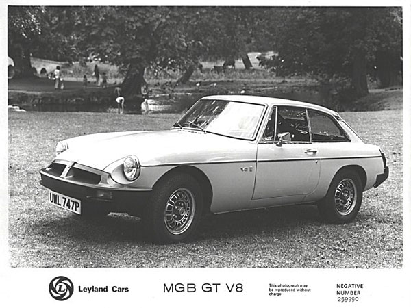 MGB GT V8 - Rubber Bumper