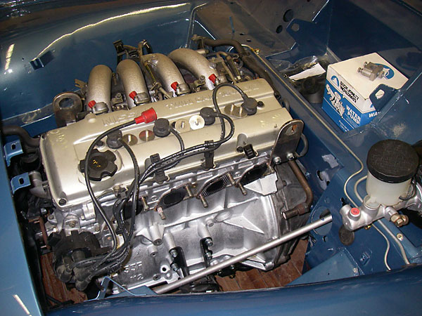 2.4 liter, 16-valve OHC electronic fuel-injected engine from a 1991 Nissan 240SX