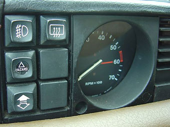 Rover SD1 tachomoter / rev counter