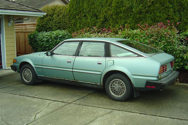 Rover SD1 side view It is the aforementioned gearbox which helps make this