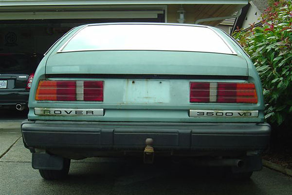 Rover SD1 - 3500 V8 - taillights