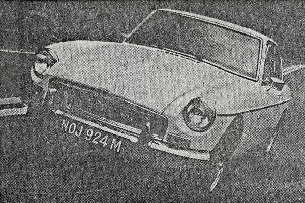 Still There, The Old M.G. Magic: British Newspapers Announce the MGB GT V8