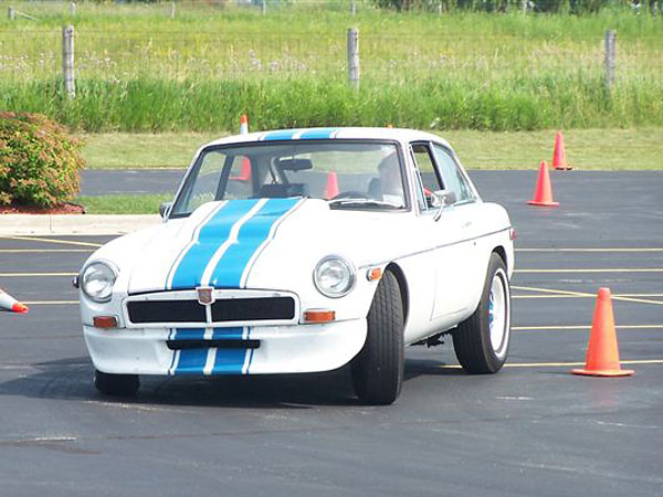 Steve DeGroat and his 70 MGB-GT V6