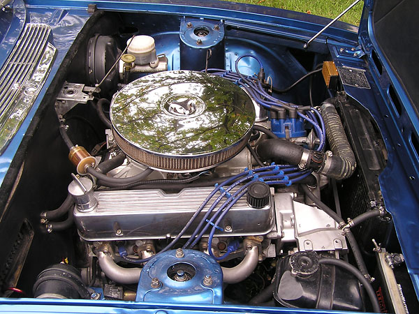 This Triumph Stag has been rebuilt with a Rover V8 engine