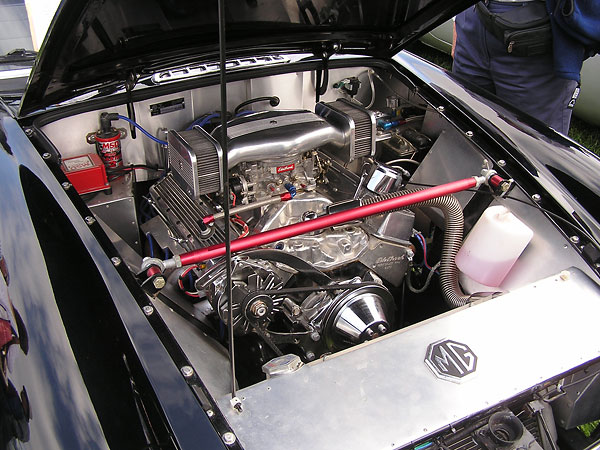 Steve Rushton's MGB V8