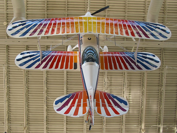 just inside the door - look up! - EAA Museum at Oshkosh