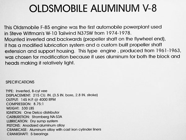 automobile engine for aviation use?