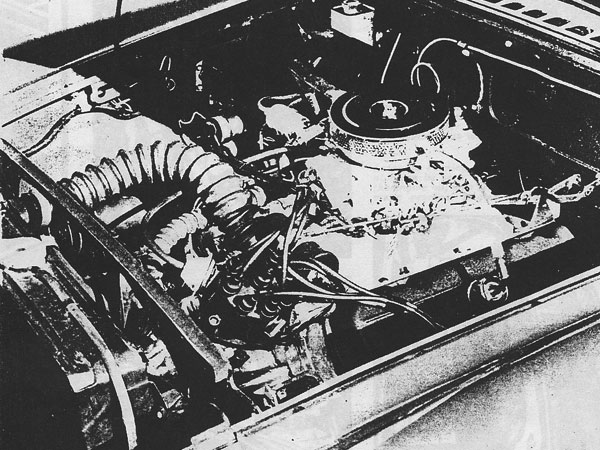 The alloy Olds engine looks like it was made for the MGB