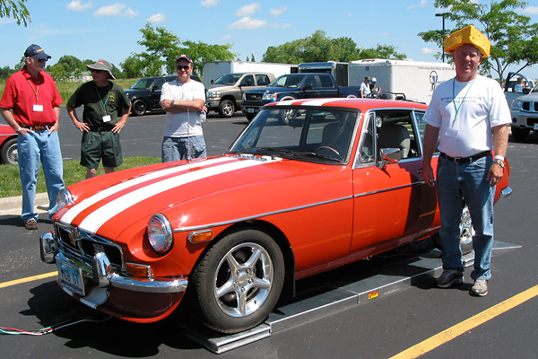 Jim Ohnstad and his 74 MGB GT V6