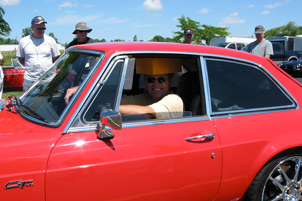 Terry Schulte and his 74 MGB GT V8