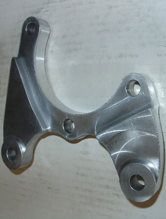 The brackets were of a 3 bolt semi-arch design to fit on the outside of the Z hub housing.