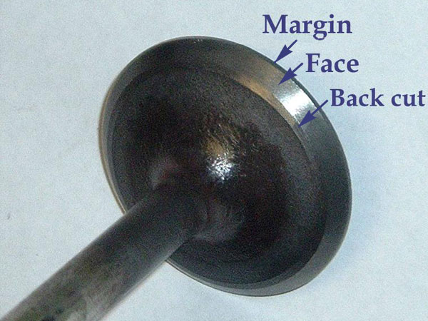 margin, face, and back cut