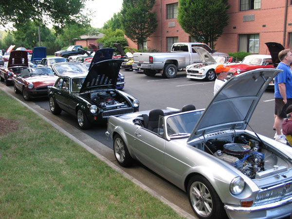 Silver Bullet Ford 302 powered MGB