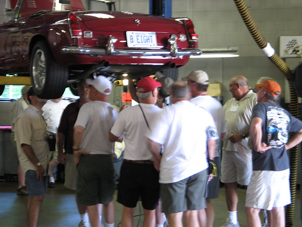 Graham Creswick's car... newly updated with Classic Conversions 4-link rear suspension.