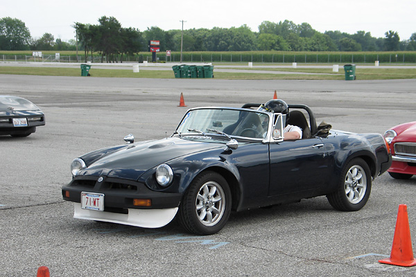 Tim Duhamel's 1979 MGB with 1962 Buick 215 V8