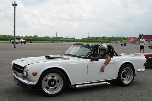 Les Shockey's 1969 TR6, with a Ford 351 Windsor (408cid) V8