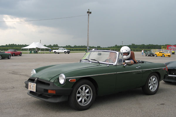 David Schafer's MGB with Ford 302 V8