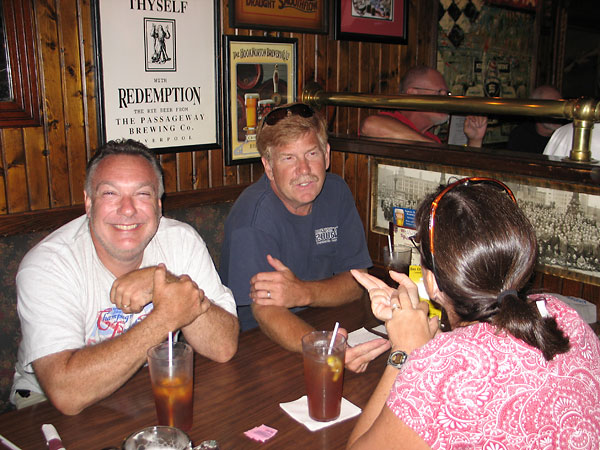 Bill Yobi, Mike Moor, and Jean Ingram.