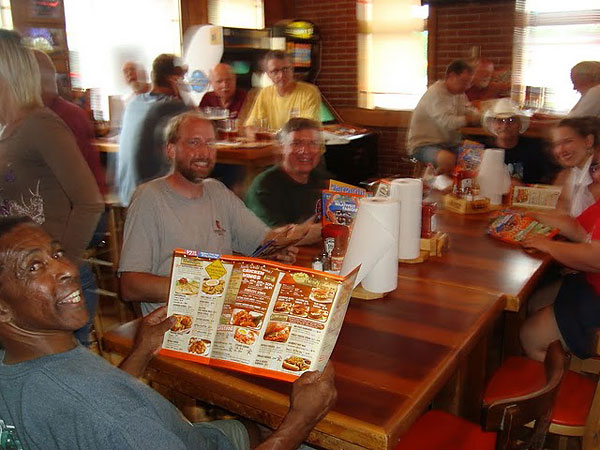 Robert Maupins, Curtis Jacobson, Scott Costanzo, Phil McConnell, Sam McConnell, and Liz McConnell.