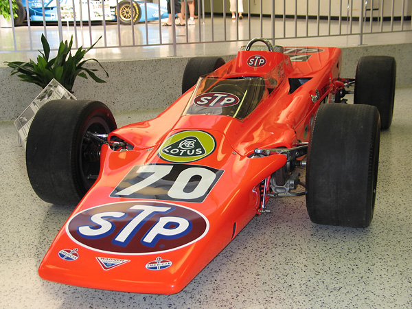 Graham Hill's Turbine-Powered Lotus Type 56 (1968 car #70).