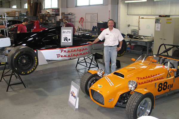 BritishV8 2010: Touring Mark Scott's Prototype Development LLC Shop