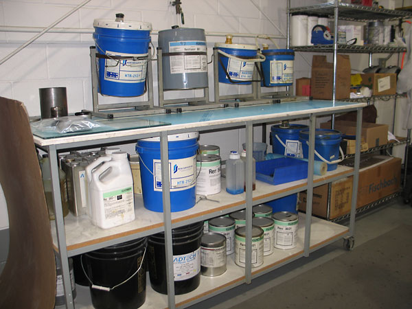 A variety of epoxy resins with different uses and properties.