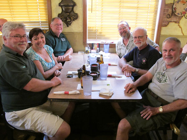 Rick Ingram, Jean Ingram, Bill Davidson, Don Bonar, Richard Woodley, and Kelly Stevenson.