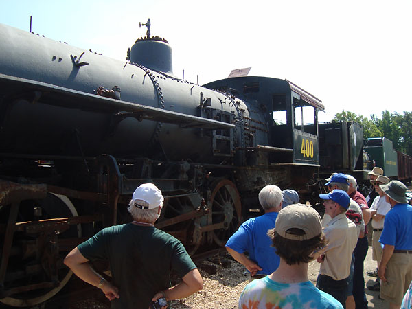 Number 400: built by the Baldwin Locomotive Works in 1917 for the Tremont & Gulf Railway.