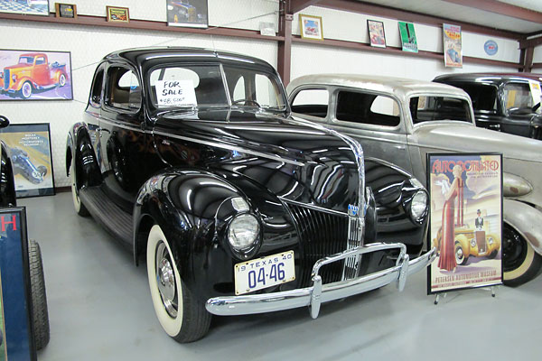 1940 Ford Coupe restoration.