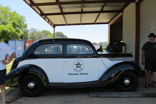 1938 Ford Police - 81A Tudor Sedan.