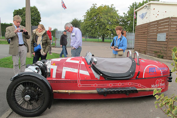 Morgan's three wheelers declined in popularity after WWII.