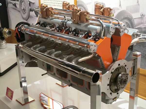 Designed for Miller by Leo Goossen, Miller's V16 design debuted at Indy in 1931.