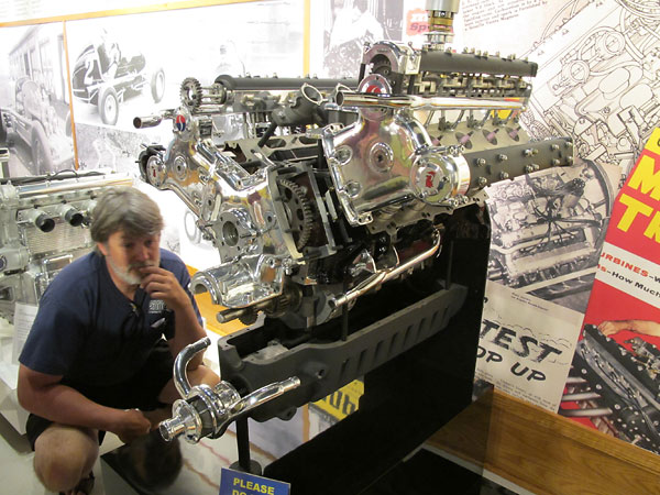 J.C. Agajanian paid $225,000 to commission this Studebaker/Offenhauser 274cid V8 racing engine.