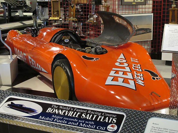 Ellsworth Lohn founded Eelco Manufacturing Company and built WeeEeel speed record cars.