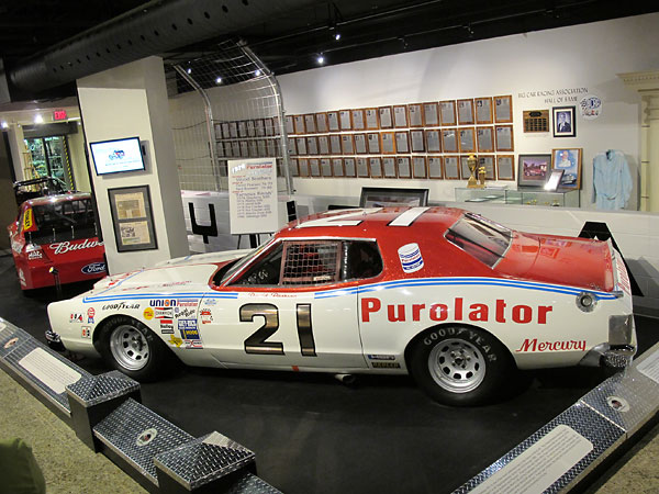 David Pearson's Wood Brothers Racing Mercury Montego with which he won the 1976 Daytona 500.
