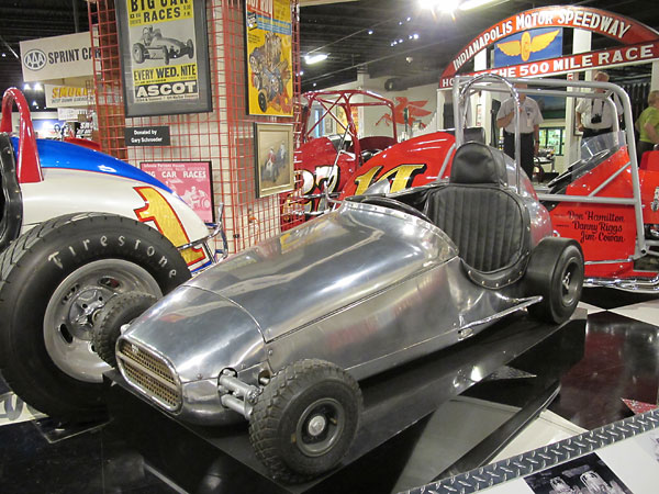 Lil Gump is a Quarter Midget racecar built by Bruce Bromme for his son in the late 1950s.